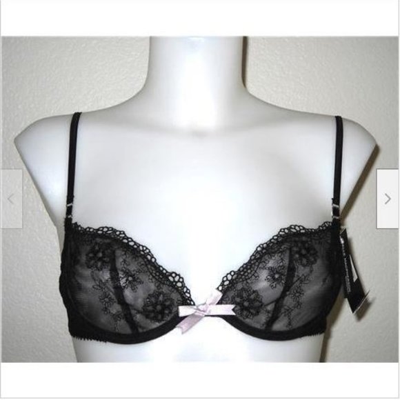 NWT Elle Macpherson Boudoir 018 Austrian Embroidery U/W Bra 36D - Picture 1 of 4